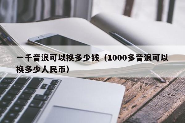 一千音浪可以换多少钱（1000多音浪可以换多少人民币） 第1张